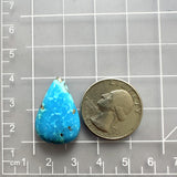 Large Ocean Blue Teardrop Ithaca Peak Turquoise Dimensions