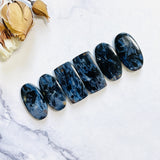 Large Deep Blue Mixed Pietersite Quartz, Set of 6 Background