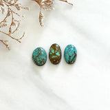 Small Sea Green Mixed Tyrone Turquoise, Set of 3 Background