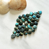 Small Sky Blue Mixed Mixed Turquoise, Set of 35 Background