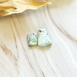 Large Faint Blue Mixed Sand Hill Turquoise, Set of 2 Background