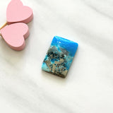 Large Sky Blue Bar Ithaca Peak Turquoise Background