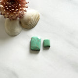 Small Mint Green Mixed Carico Lake Turquoise, Set of 2 Background