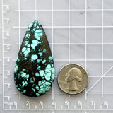 Large Faint Blue Teardrop Yungai Turquoise Dimensions