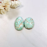 Medium Sky Blue Mixed Carico Lake Turquoise, Set of 2 Background