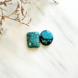 Medium Sky Blue Mixed Yungai Turquoise, Set of 2 Background