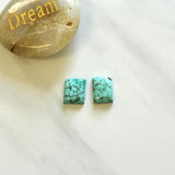 Small Sky Blue Bar Namtso Lake Turquoise, Set of 2 Background