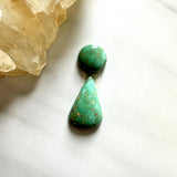 Medium Sea Green Mixed Crescent Lake Variscite, Set of 2 Background