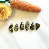 Small Mint Green Mixed Treasure Mountain Turquoise, Set of 6 Background