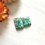 Medium Mint Green Bar Namtso Lake Turquoise, Set of 2 Background