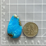 Large Sky Blue Teardrop Ithaca Peak Turquoise Dimensions