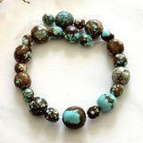 Sky Blue Number 8 Turquoise Nugget Beads Dimensions