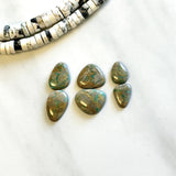 Small Sky Blue Freeform Royston Turquoise, Set of 6 Background
