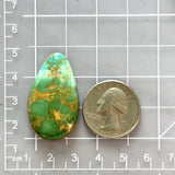 Large Sea Green Teardrop Royston Turquoise Dimensions