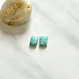Small Sky Blue Bar Namtso Lake Turquoise, Set of 2 Background