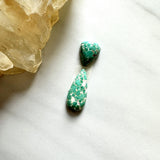 Small Sky Blue Mixed Namtso Lake Turquoise, Set of 2 Background