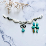 Small Mixed Mixed Mixed Turquoise, Set of 15 Background