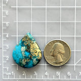 Large Sky Blue Teardrop Ithaca Peak Turquoise Dimensions