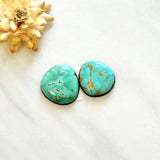 Medium Mint Green Freeform Tyrone Turquoise, Set of 2 Background