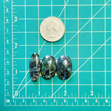 Large Ocean Blue Mixed Pietersite Quartz, Set of 3 Dimensions