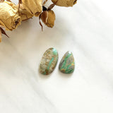 Large Mint Green Mixed Royston Turquoise, Set of 2 Background