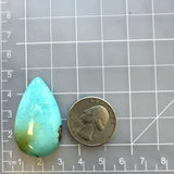 Large Sky Blue Teardrop Kingman Turquoise Dimensions