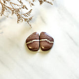 Medium Red Freeform White Buffalo Dolomite, Set of 2 Background