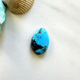 Medium Sky Blue Teardrop Ithaca Peak Turquoise Background