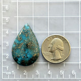Large Ocean Blue Teardrop Ithaca Peak Turquoise Dimensions