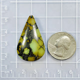Large Bamboo Green Teardrop Bamboo Mountain Turquoise Dimensions