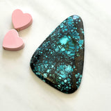 Large Sky Blue Freeform Yungai Turquoise Background