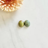 Small Mixed Oval Broken Arrow Variscite, Set of 2 Background