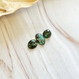 Small Sky Blue Mixed Kingman Turquoise, Set of 3 Background