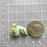 Small Mint Green Mixed Treasure Mountain Turquoise, Set of 2 Dimensions