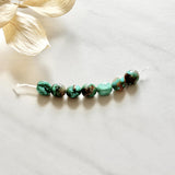 Sea Green Fox Turquoise Nugget Beads Background