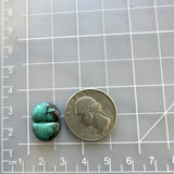 Small Ocean Blue Half Moon Treasure Mountain Turquoise, Set of 2 Dimensions