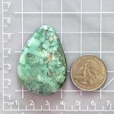 Large Faint Green Teardrop Broken Arrow Variscite Dimensions