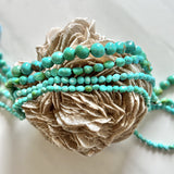 Blue Sonoran Blue Turquoise Smooth Nugget Beads