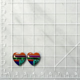 15x15mm Heart Inlay, Set of 2
