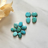 Small Sky Blue Mixed Kingman Turquoise, Set of 12 Background