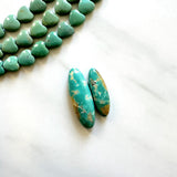 Medium Sea Green Surfboard Royston Turquoise, Set of 2 Background