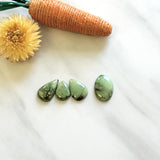 Small Mint Green Mixed Treasure Mountain Turquoise, Set of 4 Background