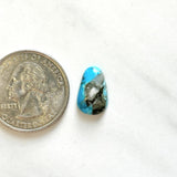 Small Sky Blue Freeform Bisbee Turquoise Dimensions