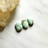 Small Mint Green Mixed Crescent Lake Variscite, Set of 3 Background