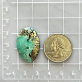 Large Sky Blue Oval Ithaca Peak Turquoise Dimensions