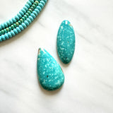 Large Mint Green Mixed Royston Turquoise, Set of 2 Background