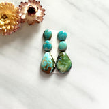 Small Mixed Mixed Royston Turquoise, Set of 6 Background