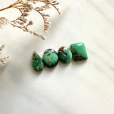 Small Sea Green Mixed Crescent Lake Variscite, Set of 4 Background