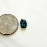 Small Deep Blue Freeform Lander Blue Turquoise Dimensions