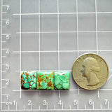 Small Sea Green Bar Namtso Lake Turquoise, Set of 3 Dimensions
